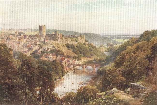 RICHMOND, YORKSHIRE  A town of considerable importance at the time of the Norman Conquest